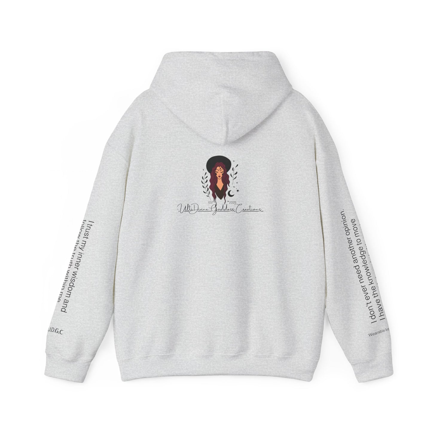 77 You Already Know Hoodie 🔮 Trust Your Intuition✨ | Wearable Intention Sweatshirt | Spiritual Affirmation Hoodie