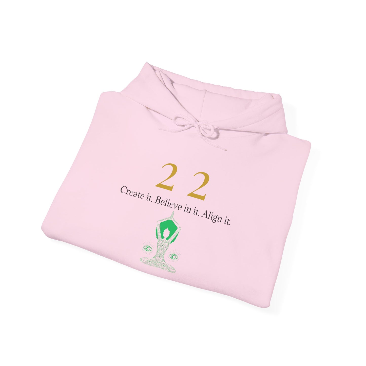 22 Build Your Dream Life Hoodie ✨ Everything Is Working Out ✨ | Wearable Intention Sweatshirt | Spiritual Affirmation Hoodie