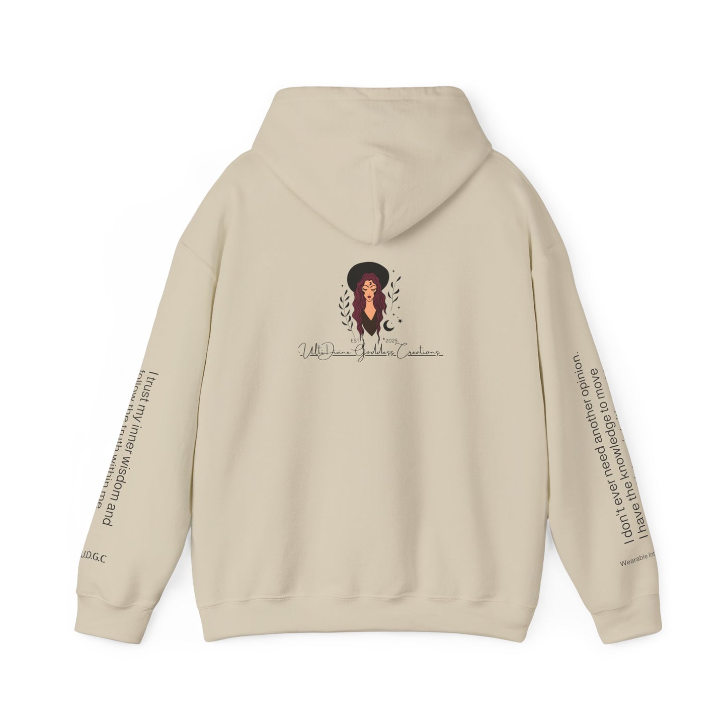 77 You Already Know Hoodie 🔮 Trust Your Intuition✨ | Wearable Intention Sweatshirt | Spiritual Affirmation Hoodie