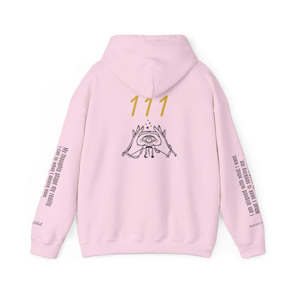 111 Your Thoughts Create Your Reality Hoodie ✨ Manifest Your Life | Wearable Intention Sweatshirt | Spiritual Affirmation Hoodie