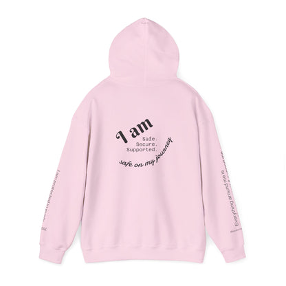 444 Protection & Stability Affirmation Hoodie✨ | Wearable Intention Sweatshirt | Spiritual Affirmation Hoodie