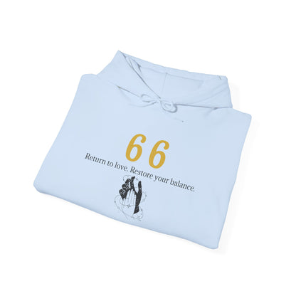 66 Choose Peace Hoodie 💗 Come Back To Yourself ✨ | Wearable Intention Sweatshirt | Spiritual Affirmation Hoodie