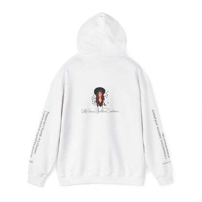 66 Choose Peace Hoodie 💗 Come Back To Yourself ✨ | Wearable Intention Sweatshirt | Spiritual Affirmation Hoodie