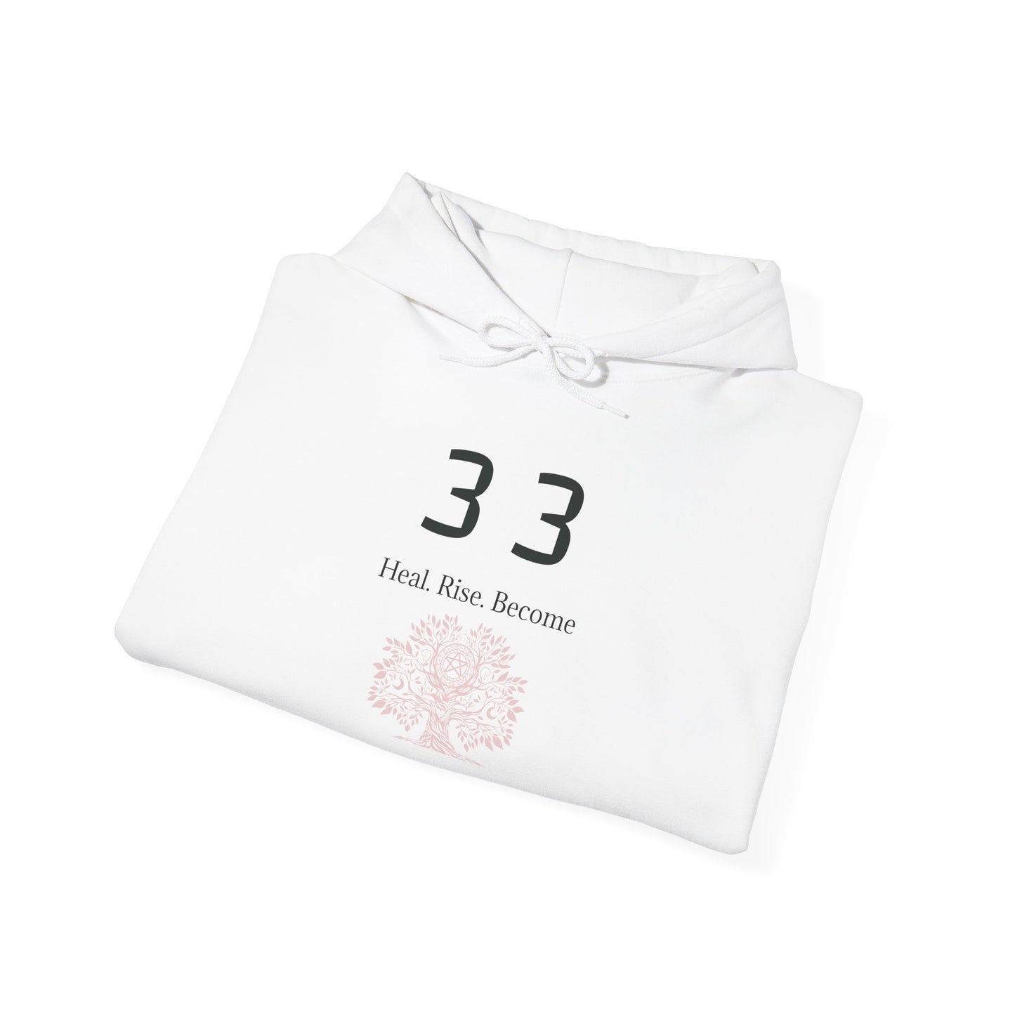 33 Become Your Highest Self Hoodie ✨ Healing & Self Love Energy ✨ | Wearable Intention Sweatshirt | Spiritual Affirmation Hoodie